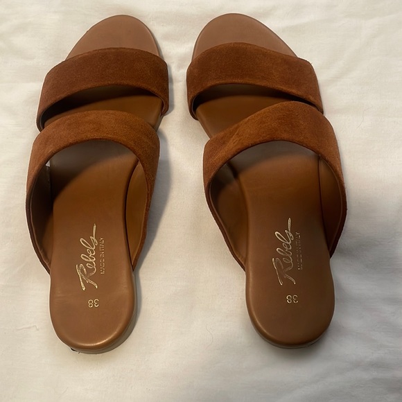 Rebels Deana Flat 2 front strap sandal size 38 - Picture 6 of 13